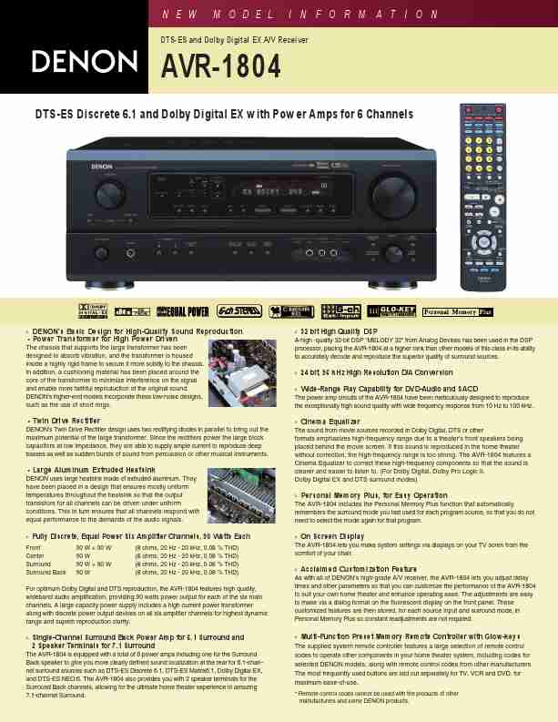Denon Stereo System AVR-1804-page_pdf